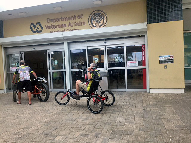 Bringing adaptive bikes to the VA medical center