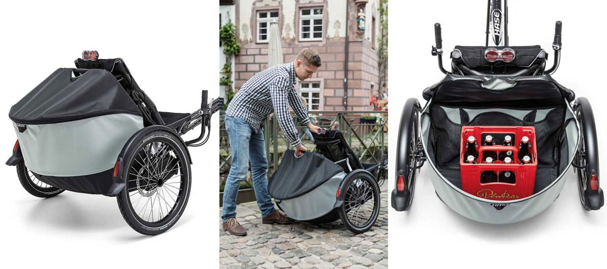 Hase Bikes cargo accessories